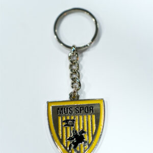 Lisanslı Krom Metal Anahtarlık